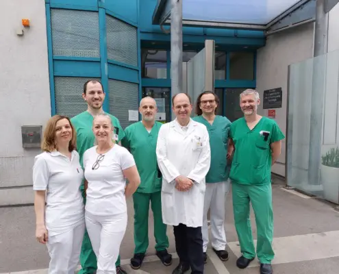 Ultraschallgezielte Karpaltunneloperation in der Klinik Favoriten