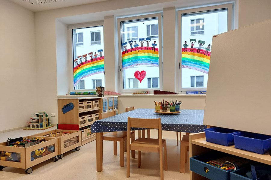 Eröffnung des Betriebskindergartens in der Klink Favoriten