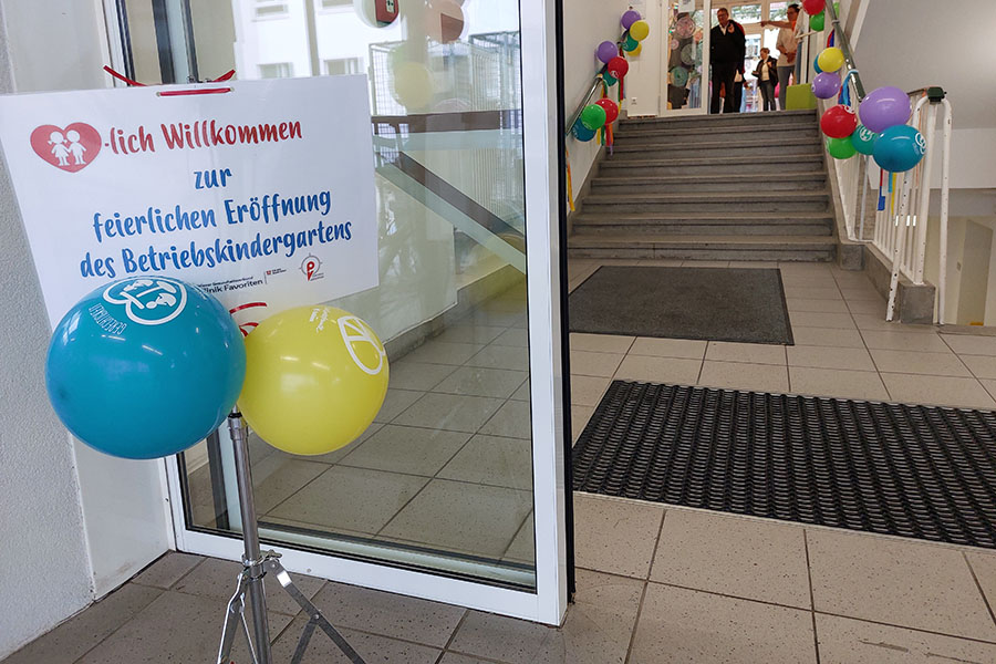 Eröffnung des Betriebskindergartens in der Klink Favoriten