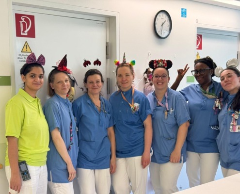 Klinik Favoriten Fasching 2026 auf der Abteilung fuer Kinder und Jugendheilkunde