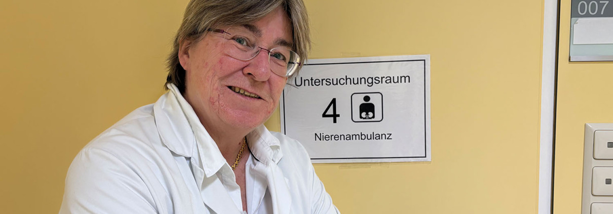 Sabine Schmaldienst Leitung 1. Med. Abteilung in der Klinik Favoriten