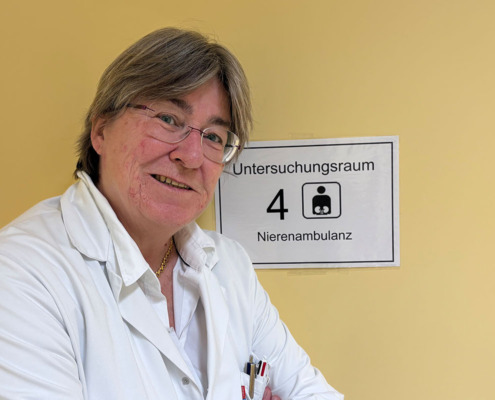 Sabine Schmaldienst Leitung 1. Med. Abteilung in der Klinik Favoriten