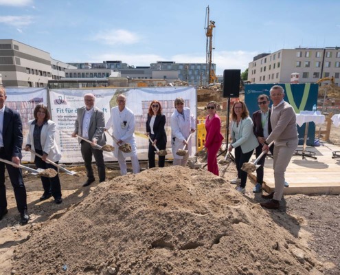 Spatenstich für Zentralbau der Klinik Favoriten