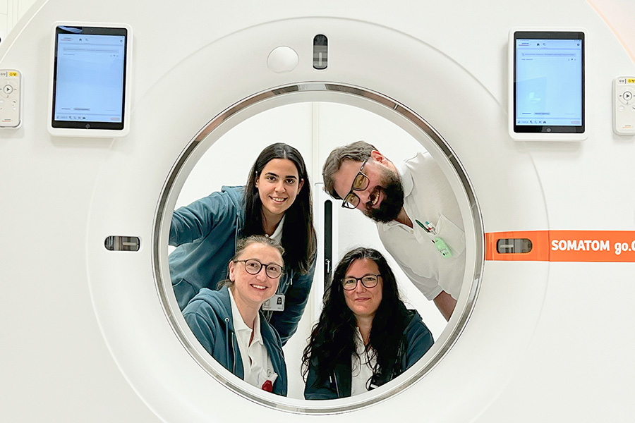 Team der Radioonkologie in der Klinik Favoriten