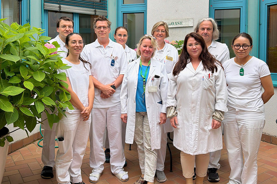 Ärzt*innen der Radioonkologie in der Klinik Favoriten